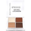 benecos Quattro Eyeshadow Coffee & Cream