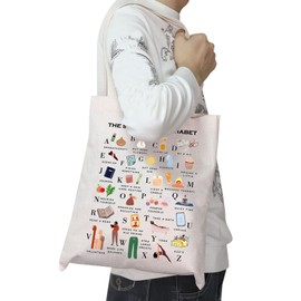 JYTAPP Name Of God Religious Tote Bag Bible Study Gift Prayer Journal Names of God Bible Journaling Tote Bible Verse Church Bag
