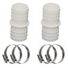 HAF® 2 x Hose Connectors 32 mm x 32 mm