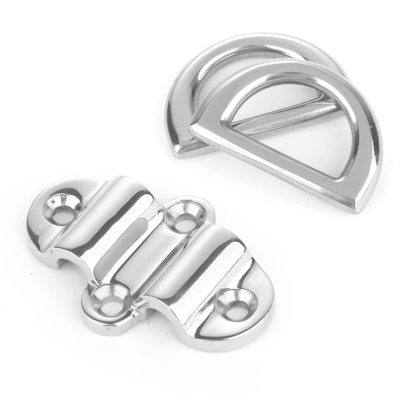 Atibin Hardware Steel Tie Down Ring Heavy Stainless Folding Pad