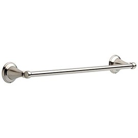Delta Faucet 70018-SS Windemere 18-Inch Towel Bar, Stainless by DELTA FAUCET
