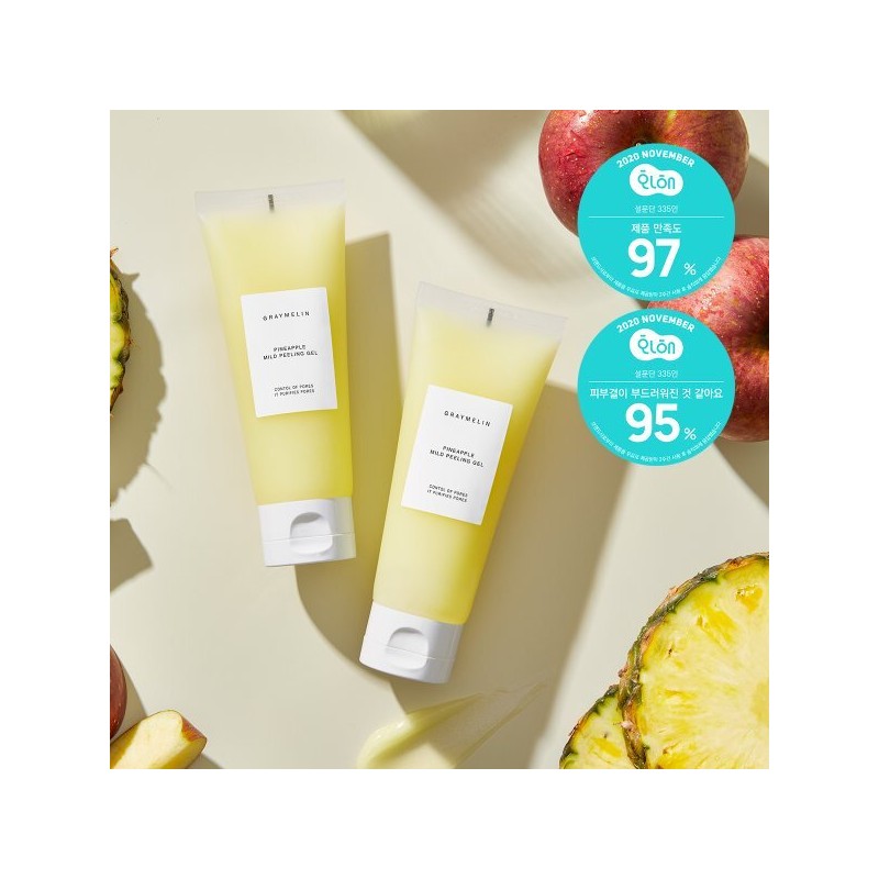 GreyMellin 파인애플 마일드 필링젤 100ml Pineapple Mild Peeling Gel 100ml