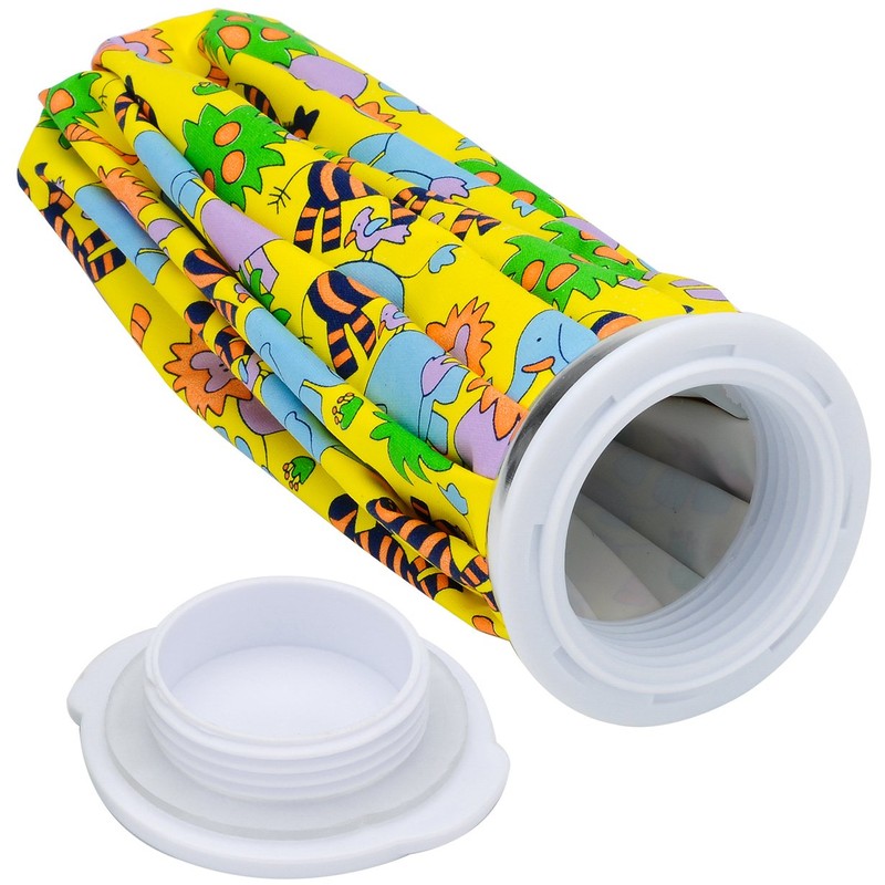 NeoTech Care Ice Bag, Screw Top Fillable, Reusable (Smiley Face