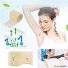 Transparent roll-type underarm sweat pad