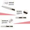 AHCHAY 2pcs Utility Knife 9mm 60 Degree Foil Blade Cutter