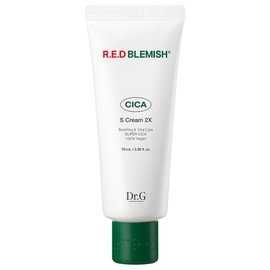 Dr.G Vegan Red Blemish Cica S Cream 2X 70ml / 닥터지 비건 레드 블레미쉬 시카 S 크림 2X 70ml