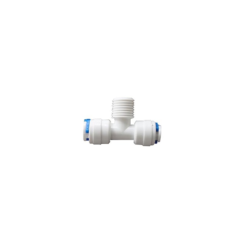 T Fittings Push Fit, Thread Connectors for Water Filters Housing