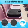 Gerrii 2pcs Stadium Seat Cushions Bleacher Seat Pads for Outdoor