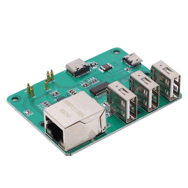 HUB Expansion Board Integrated USB to Ethernet Accessories for Raspberry