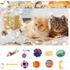 Shappy 150 Pcs Cat Toys Bulk Kitten Toys Pack Variety