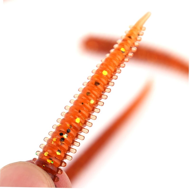 OHPHCALL Pcs Cm PVC Worm Shape Soft Lures g Weight