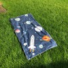 ESPiCO Beach Towel Space Bath Towel Astronaut Planet Spaceship Stars