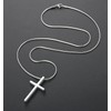 base 083 men's necklace, Tungsten