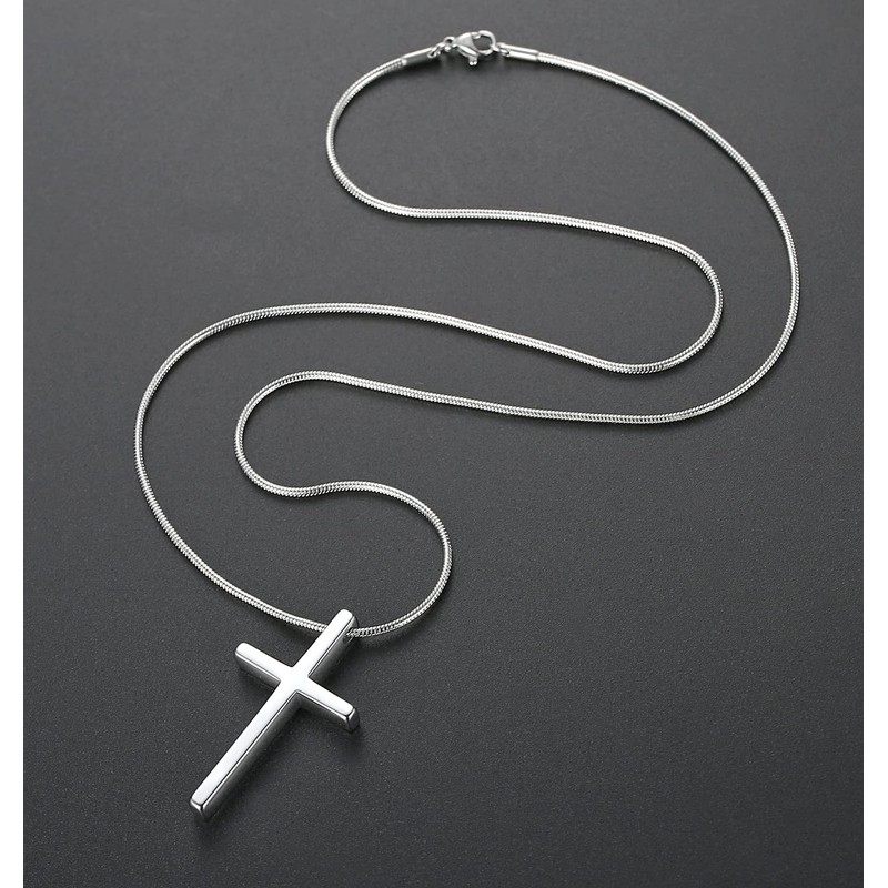 base 083 men's necklace, Tungsten