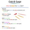 Oak & Sage Homeopathic Facial Toner Witch Hazel Unscented -