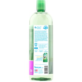 TropiClean Fresh Breath Oral Care Water Additive Plus Hip & Joint for Dogs, 33.8oz - Dental Health Solution - Contains Hip & Joint Supplements - VOHC Accepted - Made in USA