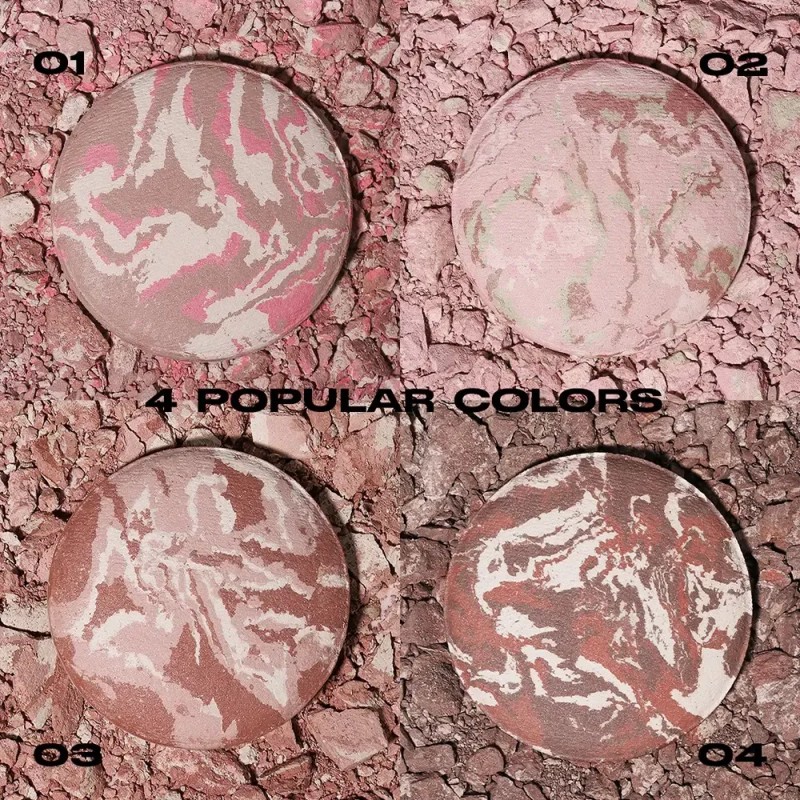 D2260523-4-1 Polvo Compacto Horneado 3 En 1 Matificante
