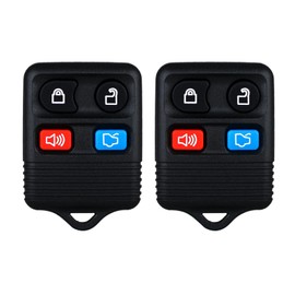 TG Auto Keyless key Fob Remote control Replacement for 1999-2016 Ford Expedition Flex Lincoln MKZ Navigator Mercury Mariner Mazda Tribute CWTWB1U345 315MHz 4 Buttons(2 Pack)