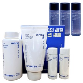 Innisfree Visa Trouble 2-Piece Set + Retinol Green Tea PDRN Skin Booster Toner 25ml x 3 / 이니스프리 비자 트러블 2종세트+레티놀 그린티 PDRN 스킨부스터 토너 25mlx3개