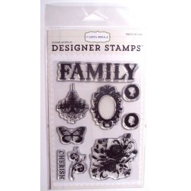 Carta Bella Clear Stamps Celebrate Family - NEW