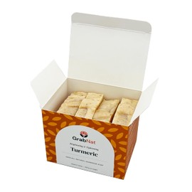 4-Pack Turmeric Soap | All-Natural, Handmade, Plant-Based, Cold-Processed | Enriched with Real Turmeric | Refreshing & Nourishing for Face & Body, Suitable for All Skin Types, For Men & Women (4 x100grams / 4 x 3.5oz)