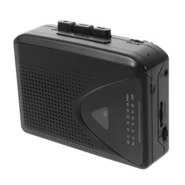 TEHAUX Portable Cassette Player with Speaker for Am and English Learning User Friendly Design for Students Educational Resource Music Experience