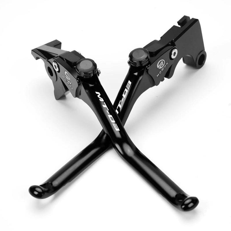 MOWOK Motorcycle CNC Brake Clutch Levers Fit for Yamaha MT03