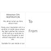 Attraction Orb – Inspiration Glass Ornament – Handcrafted Keepsake for