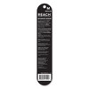 REACH Advanced Design Toothbrush with Toothbrush Cap, Angled Neck, Medium