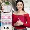 G4GADGET 2025 A4 Week To View Pink Diary Week On