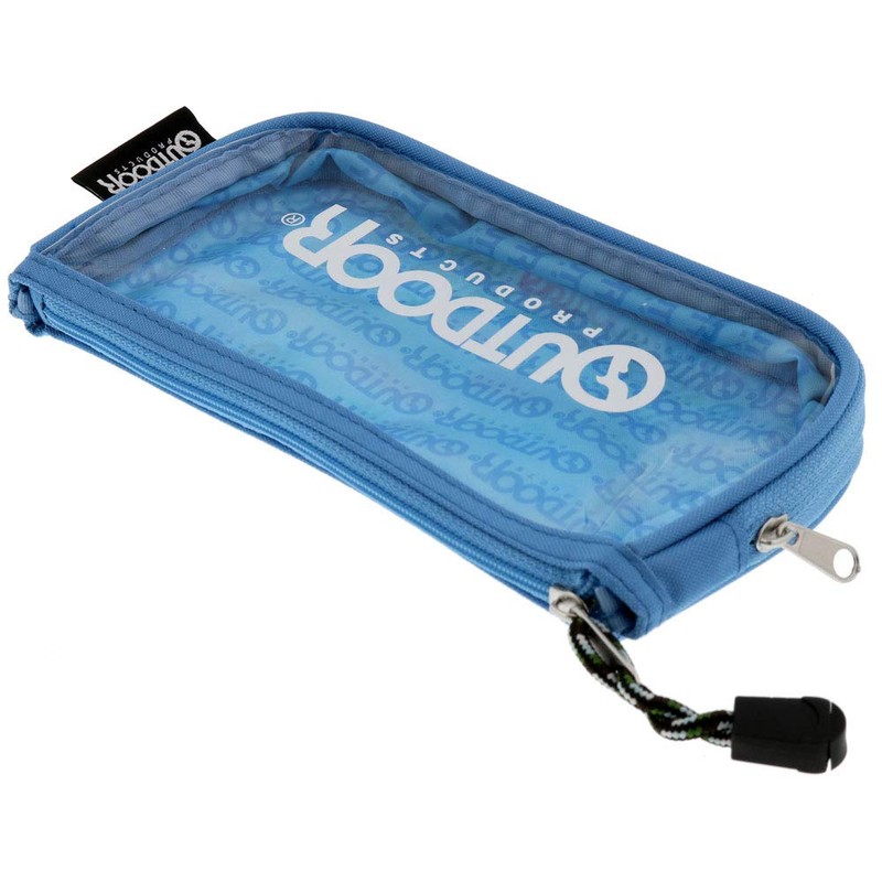 Sunstar Stationery Outdoor Clear Flat Pencil Case Logo S1422286