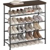 SUOERNUO Shoe Rack Organizer 5 Tier for Closet Entryway Free