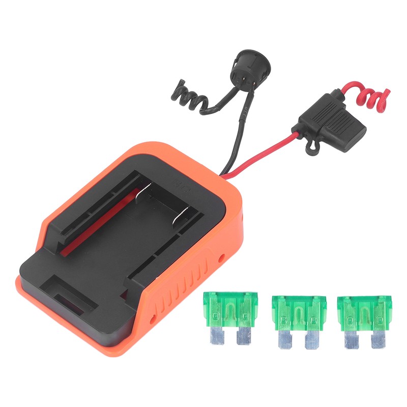 Battery Adapter Dock 40V Power Source Connector with 30A Fuse