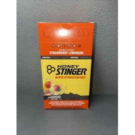 Honey Stinger Strawberry Lemonade Rapid Hydration Recovery 10 Pack Box 5/19/23