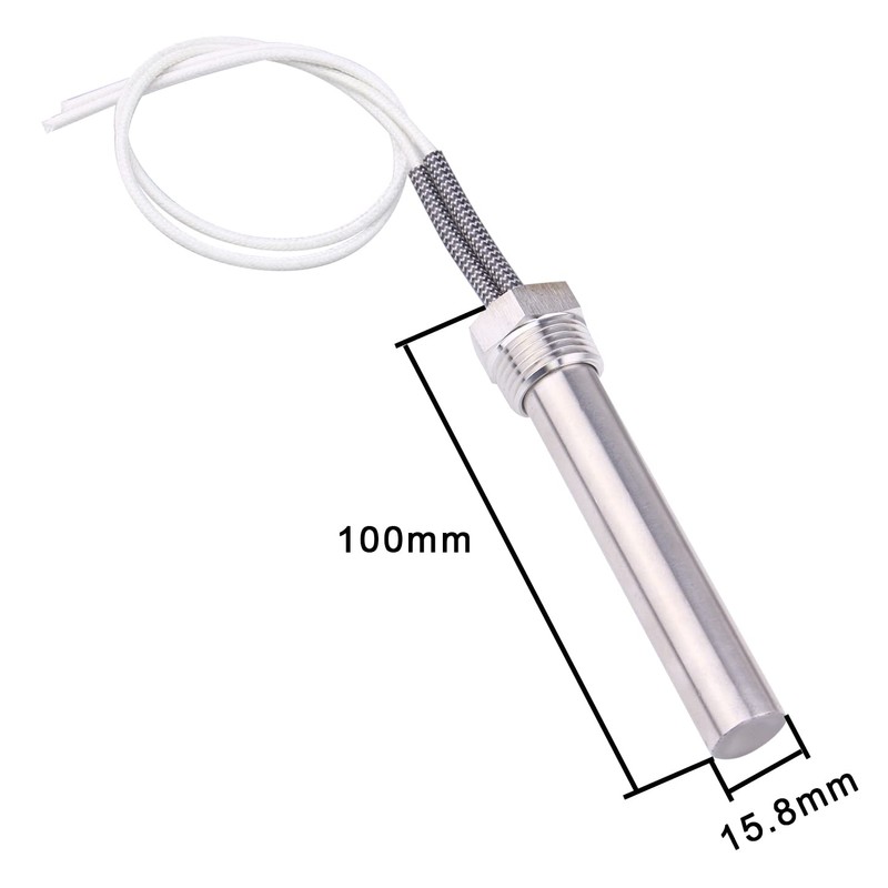 DERNORD Immersion Cartridge Heater 12V 200W Hot Rod Heating Element