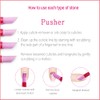 VICTORY NAIL 2PCS Victory Ceramic Stone Two-Way Nail Pusher &