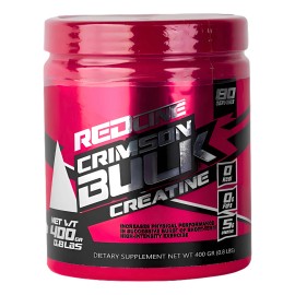 Creatina Monohidratada Crimson Bulk Natural 400gr Redline