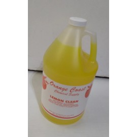 Genlabs Genlab Lemon Clean No Rinse Floor Cleaner 4x1 gal - Orange Coast private Label