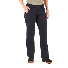 5.11 Tactical Women's Stryke Pants, Regular Fit, Gusseted, 12 Pockets, Style 64386ABR, Dark Navy, Women's 8 Regular