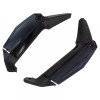 HDBUBALUS Dark Smoke Adjustable Air Deflectors Fit For Honda Gold