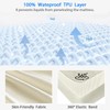 Sufdari Waterproof Fitted Sheet 90 x 190 cm, Waterproof Mattress