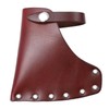 Leather Hatchet Lid Leather Cover Snap Sheath Head Hatchet Protector