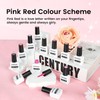 JODSONE 12 PCS Gel Nail Polish Base Gel and Top