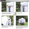 ABCCANOPY Side Panel for 2.5x2.5M Straight Leg Gazebo,1 Pack Sidewall
