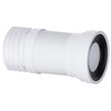 Hulthor Flexible Pan Connector 240-500mm, Universal Toilet Pan Connector for