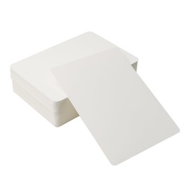 Kraft paper, 100 blank cards for self-design, kraft paper cards, 14.8 x 10.8 cm, blank cards for greeting cards, weddings, invitations, birthday cards, thank you cards