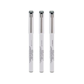 Hello, Artist! Pigment Liners, Set of 3, Black Ink, Fine Lines, Smooth Performance, .1mm, .3mm, .5mm Line Width, For Sketching, Drawing, Journaling