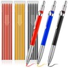 3 Pcs Welders Pencil with 36 Pcs Silver Round Refills,