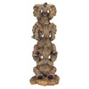Design Toscano NG33769 Hear-No, See-No, Speak-No Evil Stacked Elephants Collectible