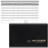 Fuyoooo Amt Logbook 11 x 6.5 Inch for Maintenance Technicians,